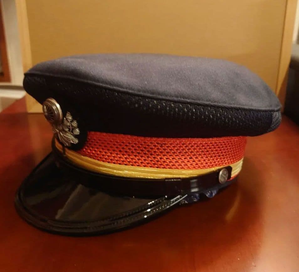 国鉄型助役帽子【未使用品】