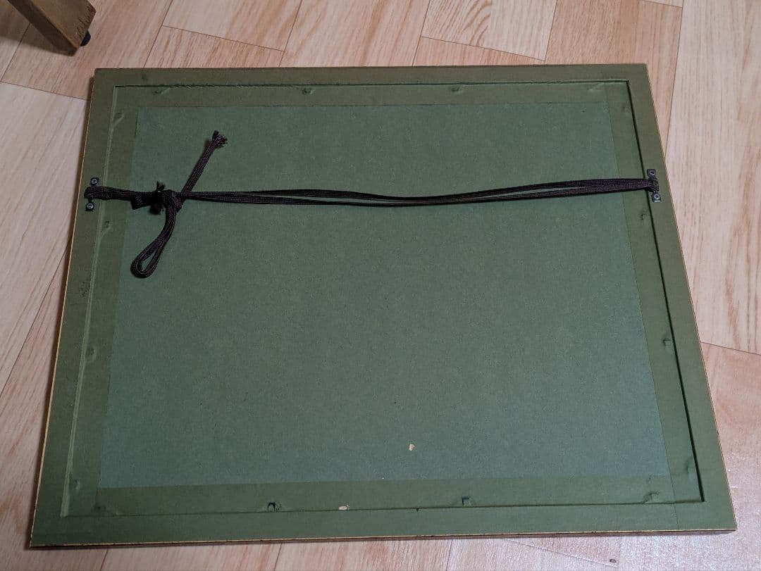 車の鉛筆画 木製フレーム付き