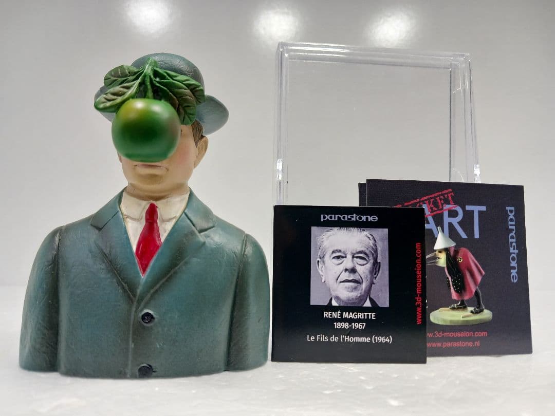 ポケットアート ルネ・マグリット スタチュー ルネ・マグリット ニュー・ベーシック・アート・シリーズ | ななろく堂