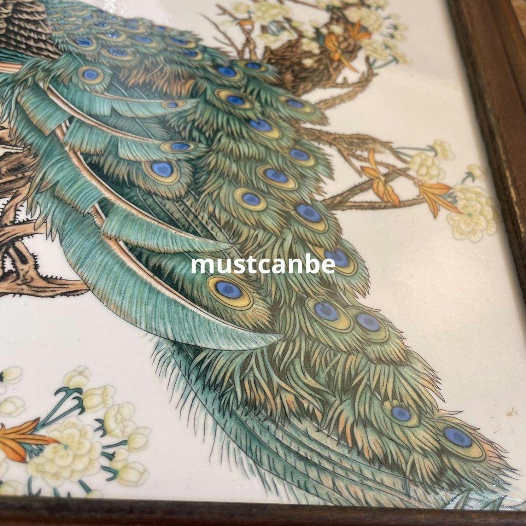 景徳鎮 陶板画 客間 玄関 茶室 掛画 装飾品 工芸品 美術品 置物 - メルカリ