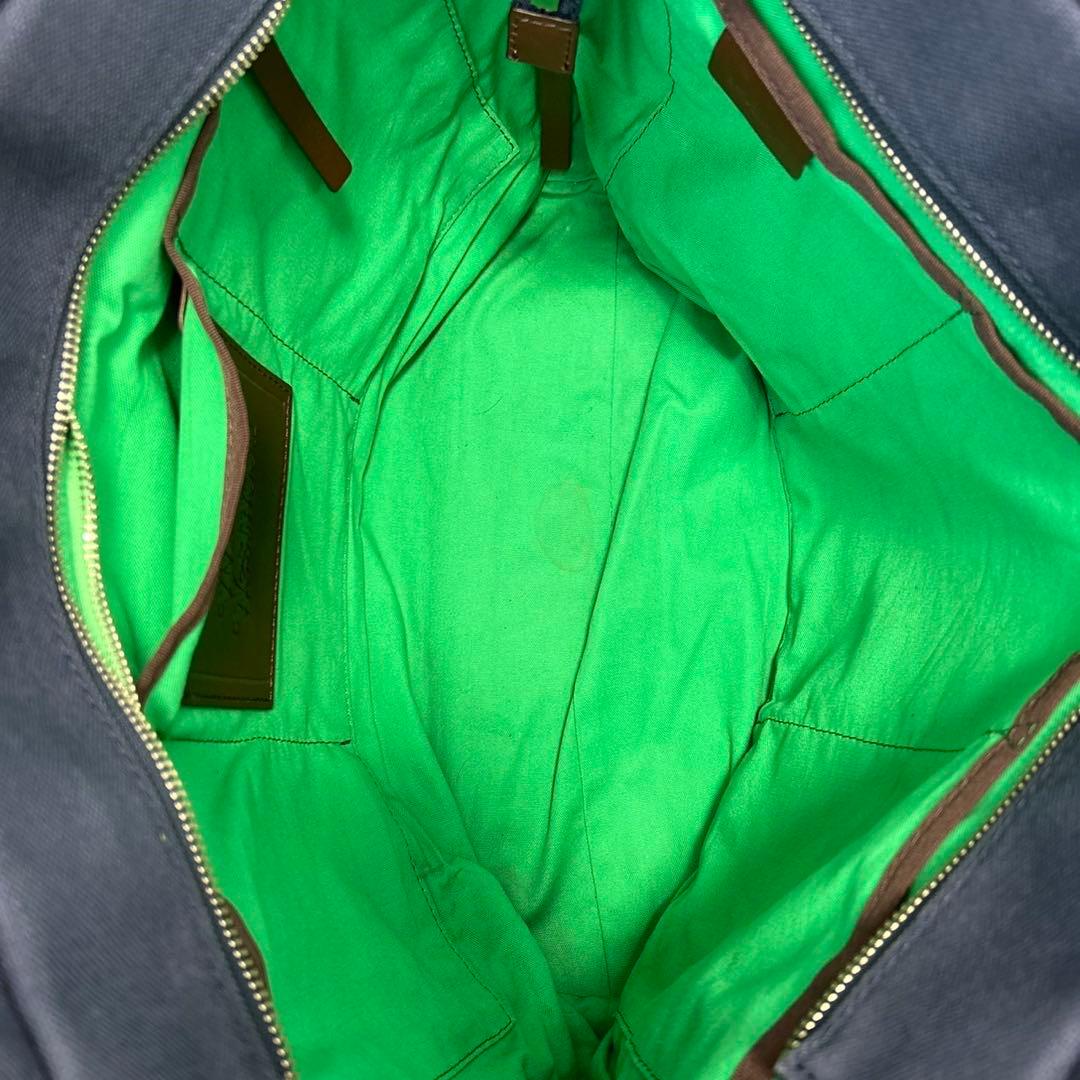 美品】ヴィヴィアンウエストウッド トートバッグ キャンバス オーブ 紺