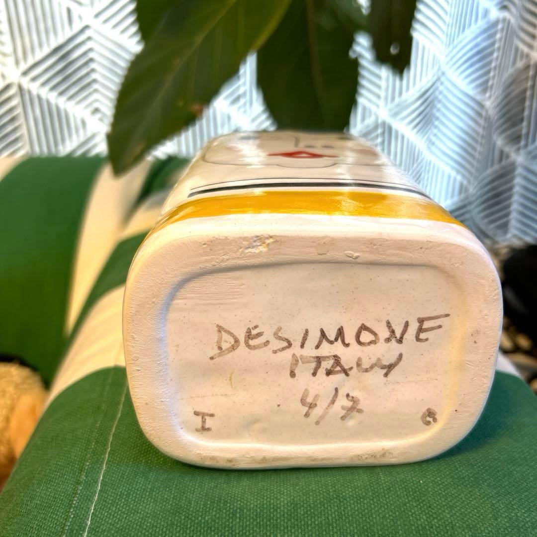 DESIMONE デシモーネ 花瓶 花差し イタリア シチリア陶器 インテリア