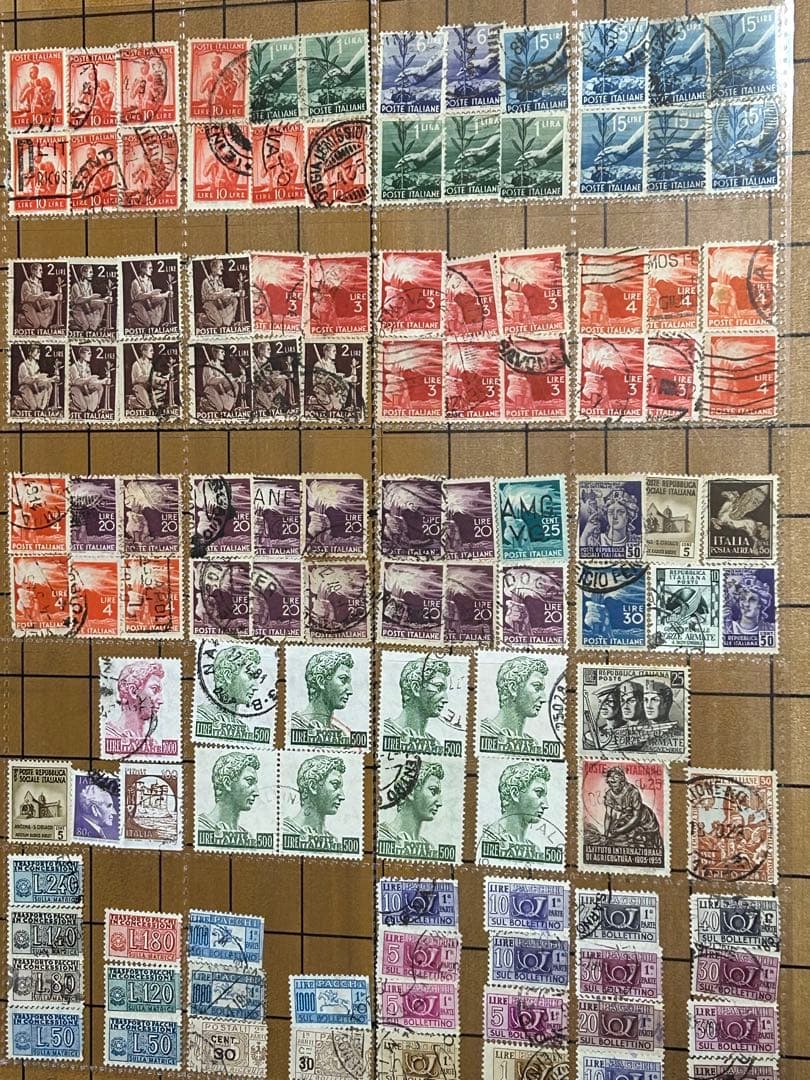 世界の使用済み切手 イタリア編 - メルカリ