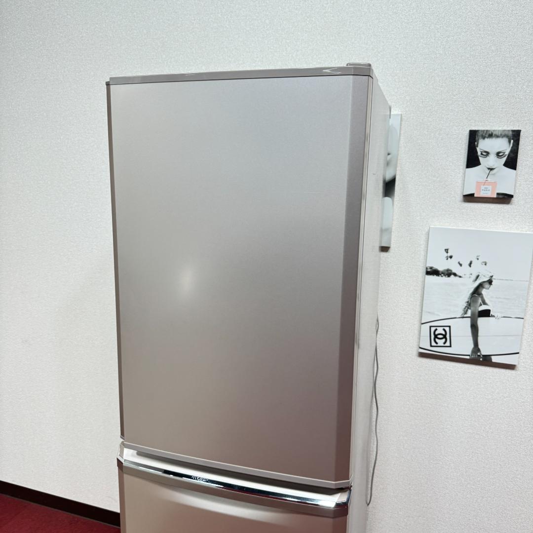 東京23区送料無料 美品三菱2014年製 3ドア370L 洗浄/除