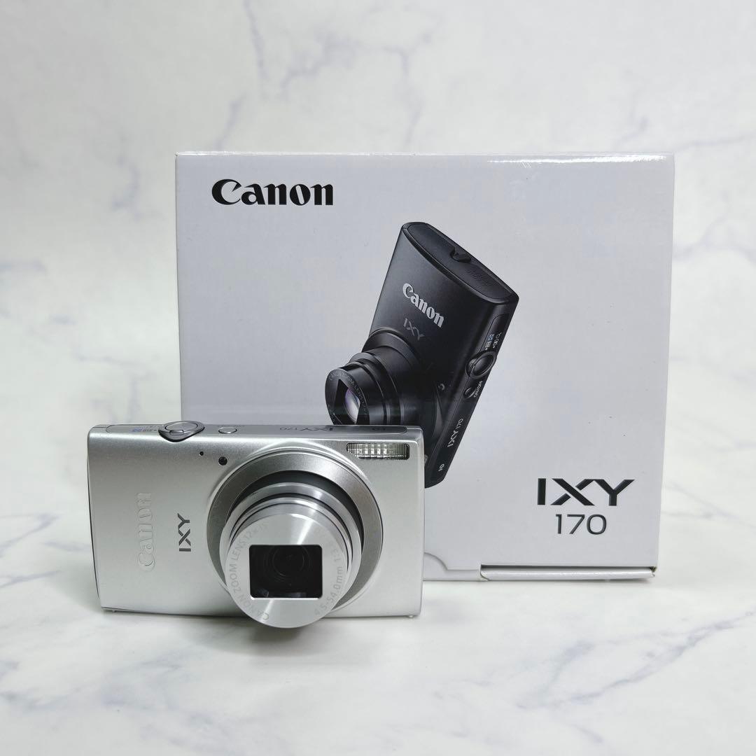 ✨️付属品完備✨️ Canon IXY 170 コンパクトデジタルカメラ シルバー