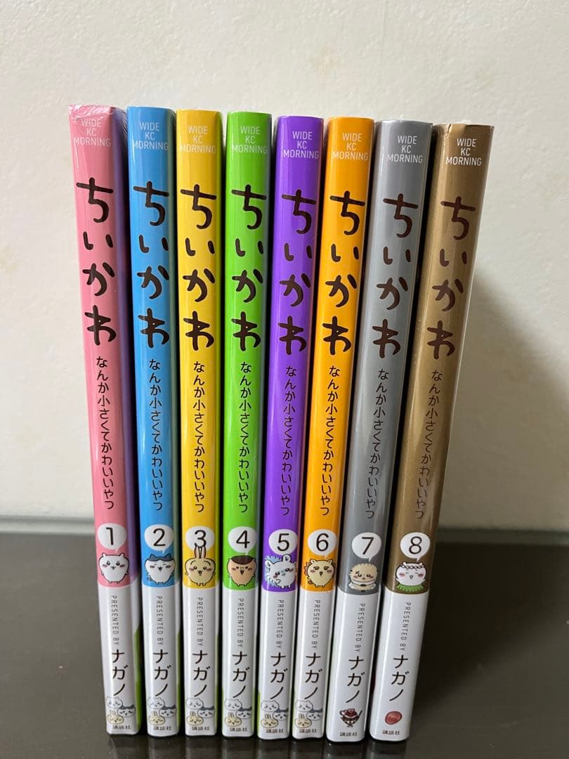 新品未開封】ちいかわ コミックス 漫画 1〜8巻全巻セット 未開封品
