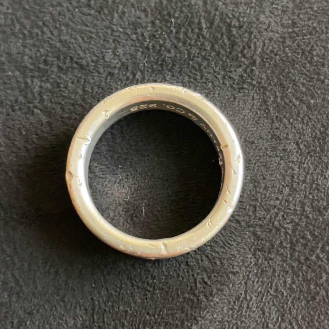 【20】ティファニー　ナローリング　16〜17号　ヴィンテージ