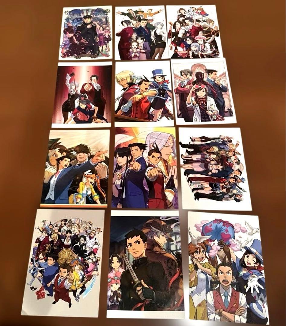 逆転裁判 20周年 大逆転裁判のみ全17種 トレーディングカード トレカ