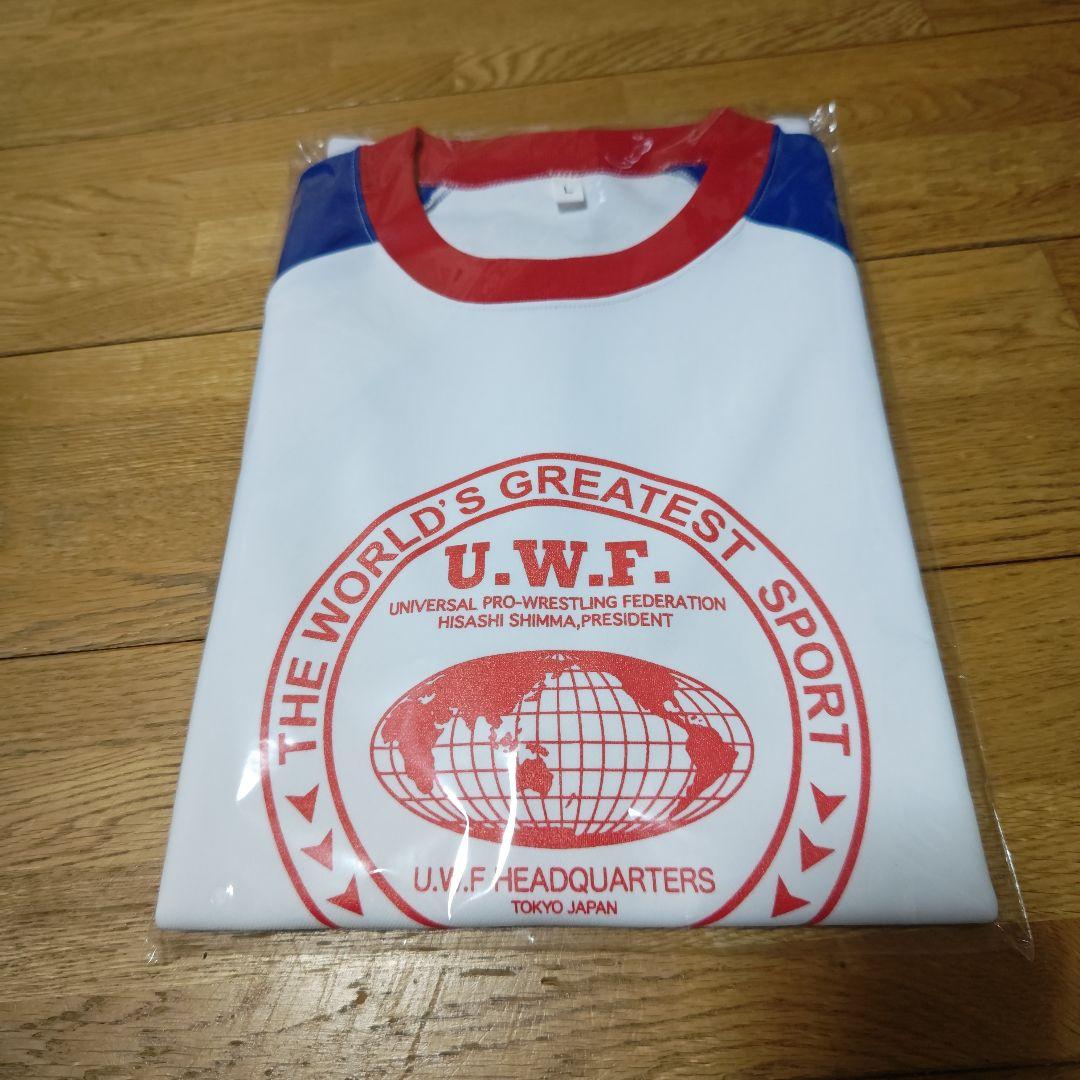 UWF ユニフォーム Tシャツ 旗揚げver ユニバーサル プロレス