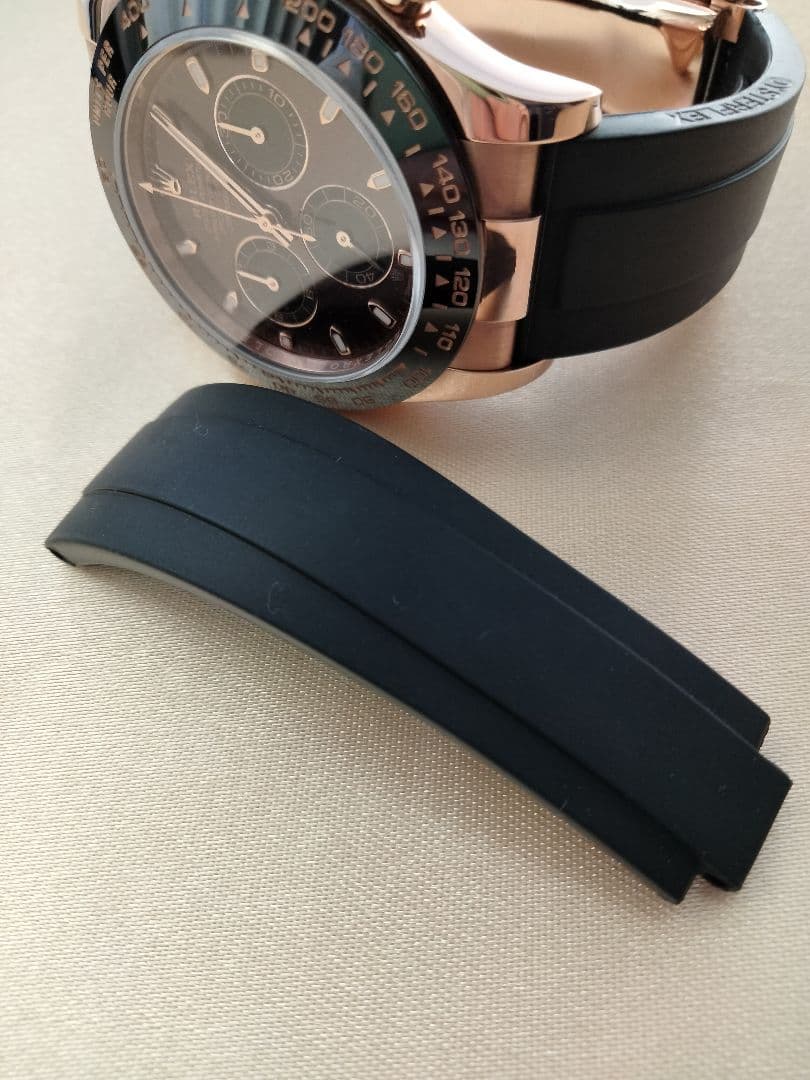 オイスターフレックス Eサイズ ROLEX デイトナ ラバーベルト