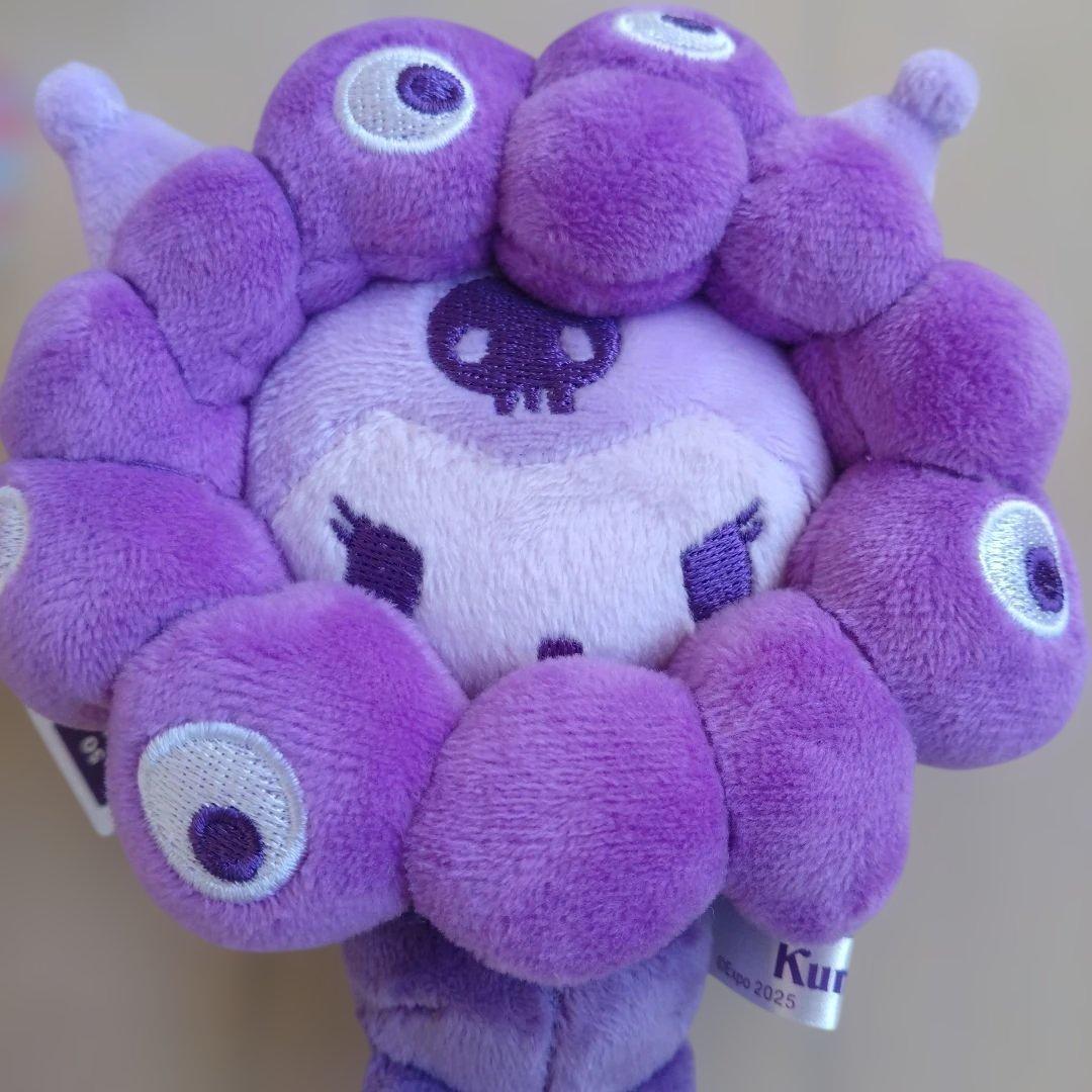 サンリオミャクミャクなりきりぬいぐるみカラビナ　推しカラー　7種セット　コンプ