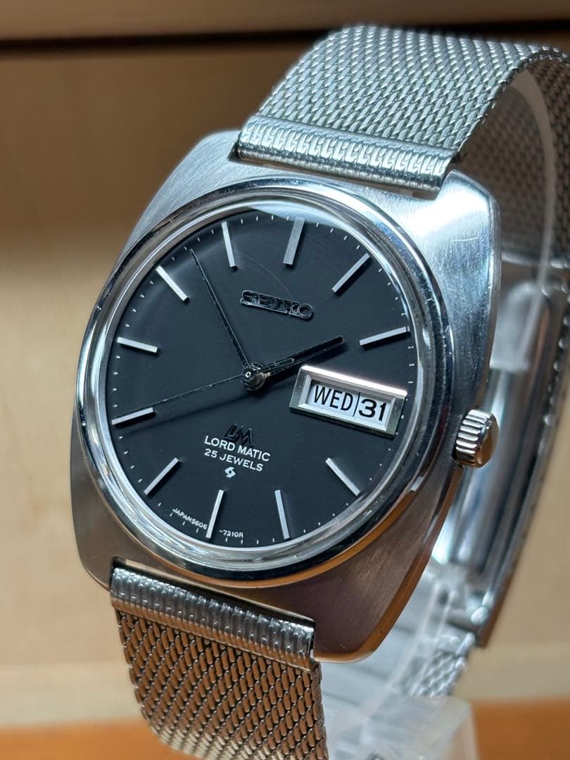 セイコー ロードマチック美品 高精度なCal56系搭載2024年8月OH済み