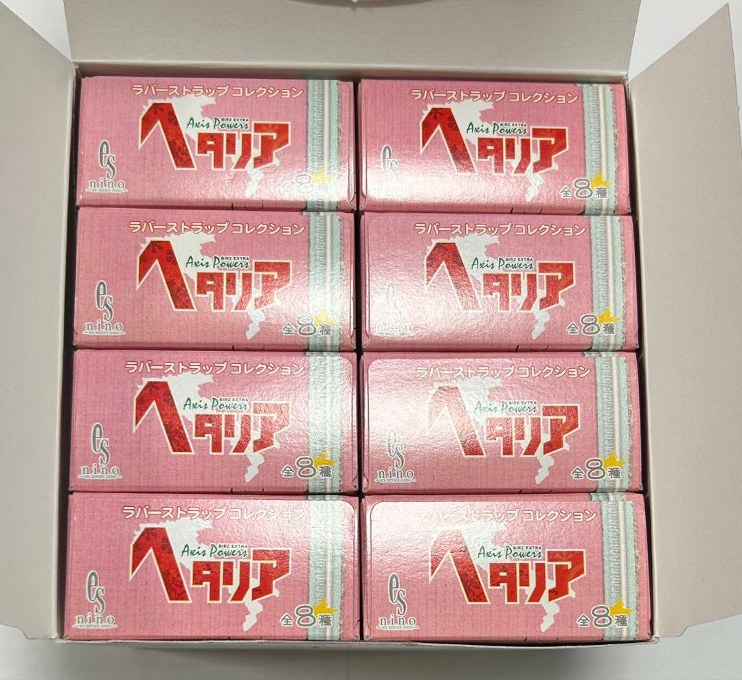 ヘタリア　ラバーストラップコレクション　コトブキヤ　未開封BOX