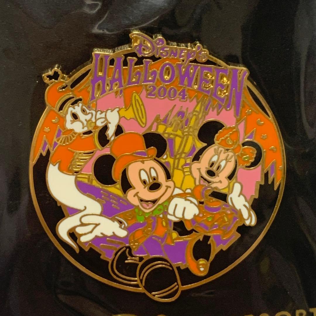 東京ディズニーランド】ディズニー ハロウィーン 2004年 ピンバッジ