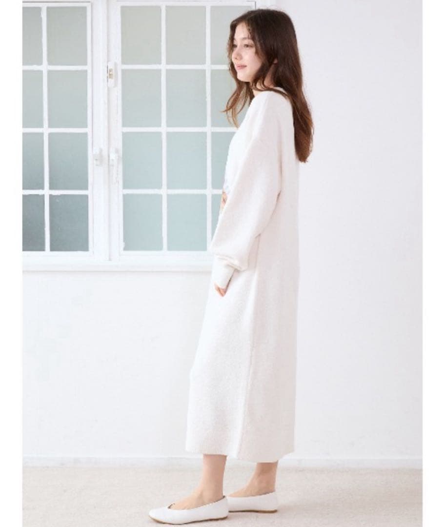 ジェラートピケ　シーズージャガードワンピース