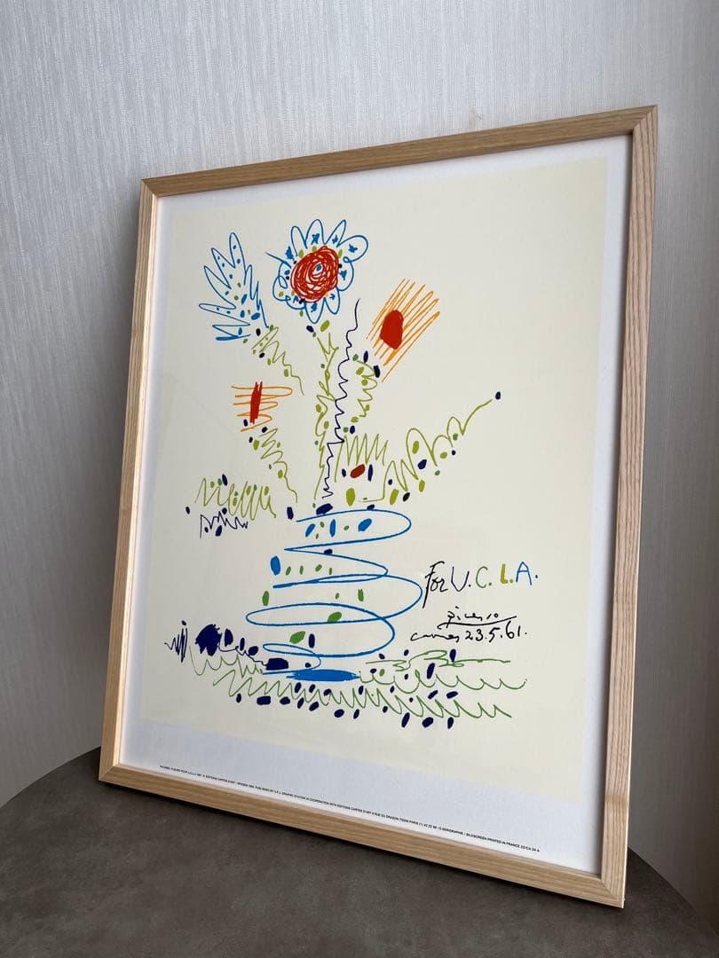 IDEE SHOP パブロ・ピカソ 「ブーケ」アート ポスター