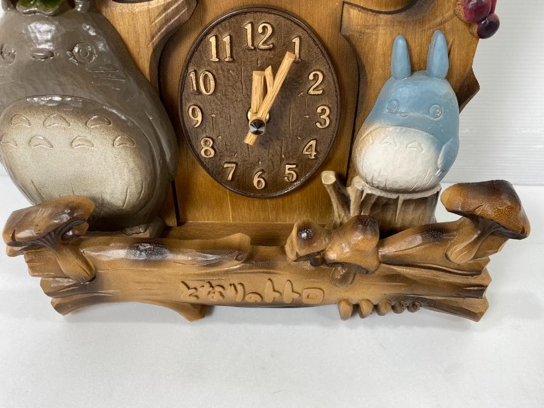 となりのトトロ 掛け時計 からくり時計 M806A 4MJ806MA06