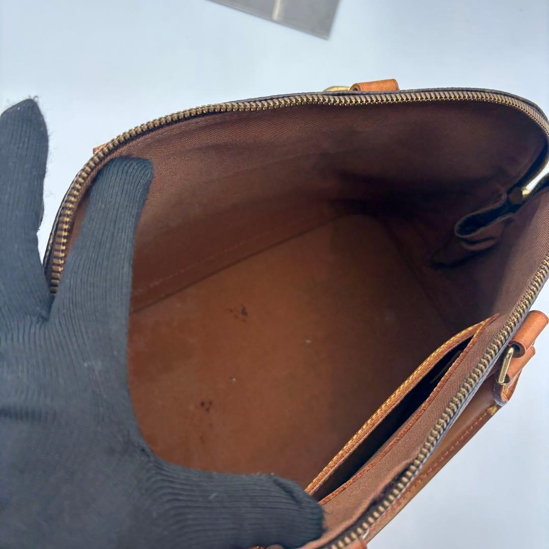 【極美品】　ルイヴィトン　アルマ　ハンドバック　モノグラム ヌメ革　2way