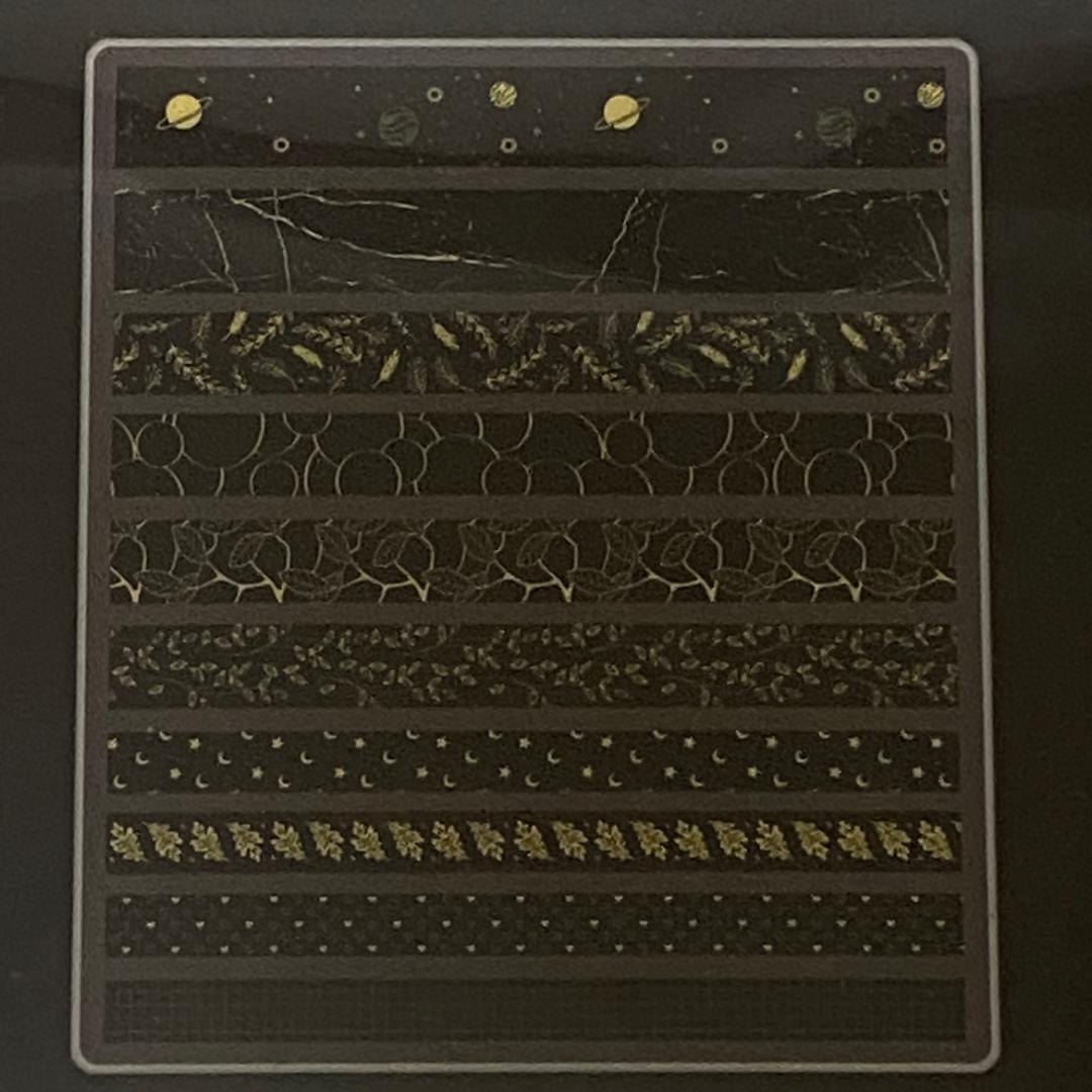 mr-box】海外マステ 箔あり・花柄など90巻【まとめ売り】