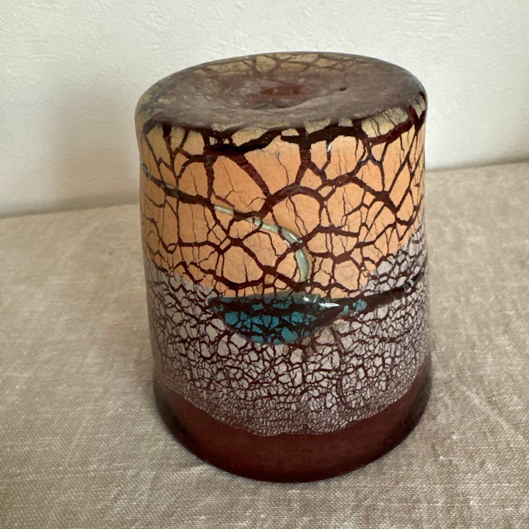 希少 稲嶺盛吉 刻印 作家物 グラス 琉球ガラス - メルカリ 稲嶺盛吉