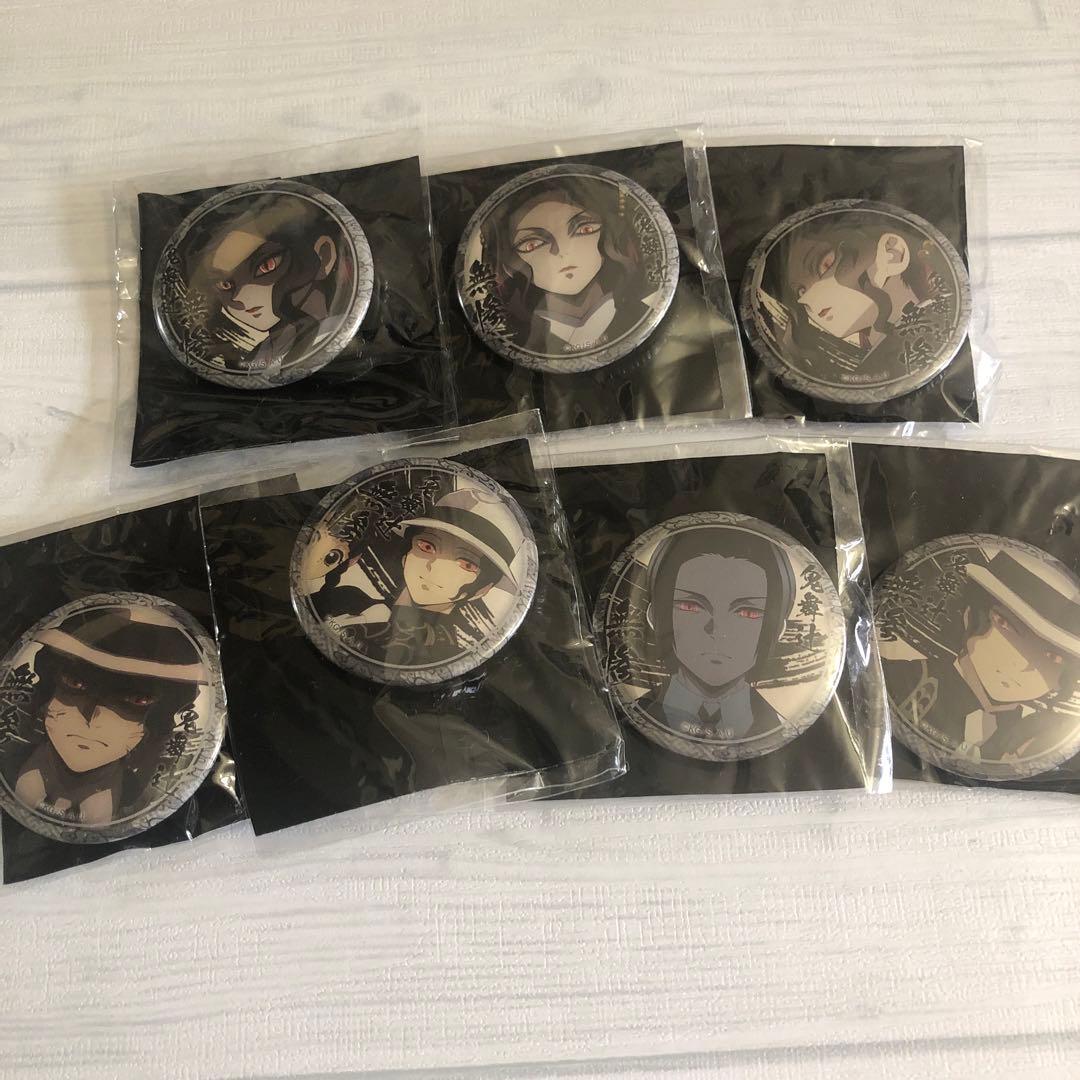 鬼滅の刃 絵巻カフェ くじ引き44mm缶バッジ 鬼舞辻無惨 女無惨