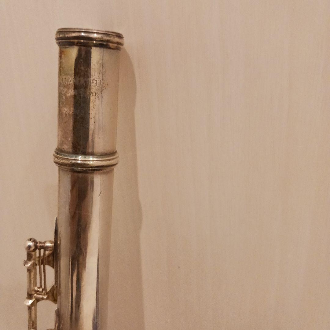 ムラマツ 銀製 C調フルート 本体　スターリングシルバー