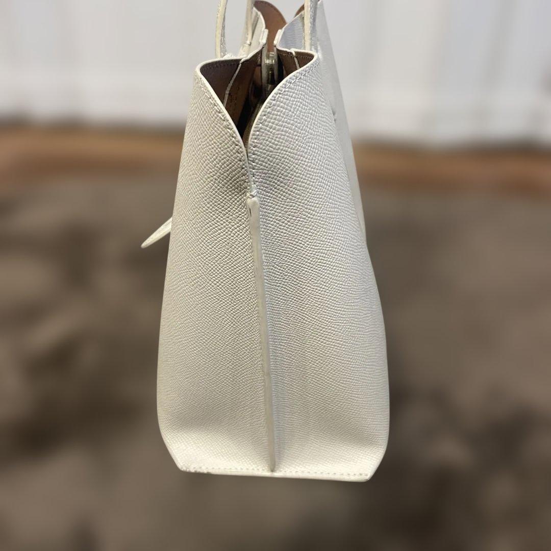 FURLA フルラ ヴィットリアM グレージュ グレー ハンドバッグトートバッグ