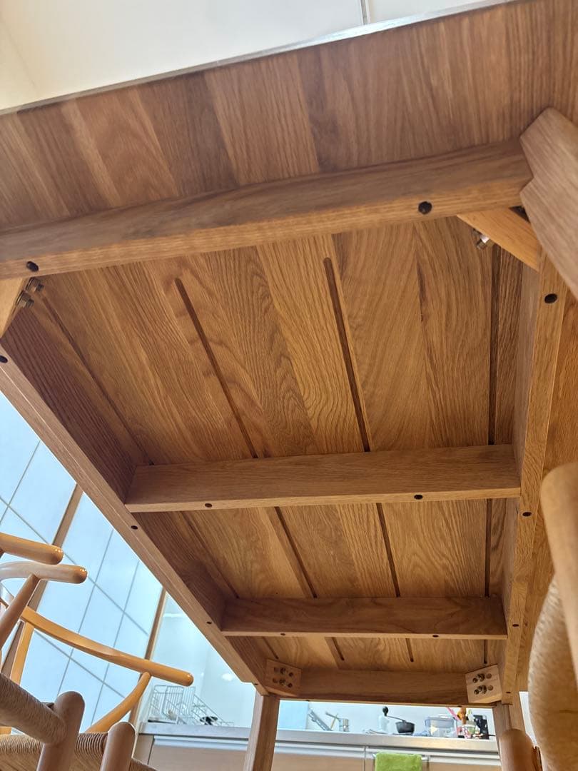 SIEVE マージダイニングテーブル Mサイズ　天然木　オーク無垢材