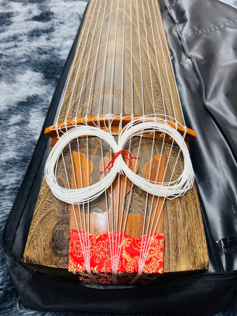 お琴 箏 13弦 和楽器 木製 185cm カバー付き