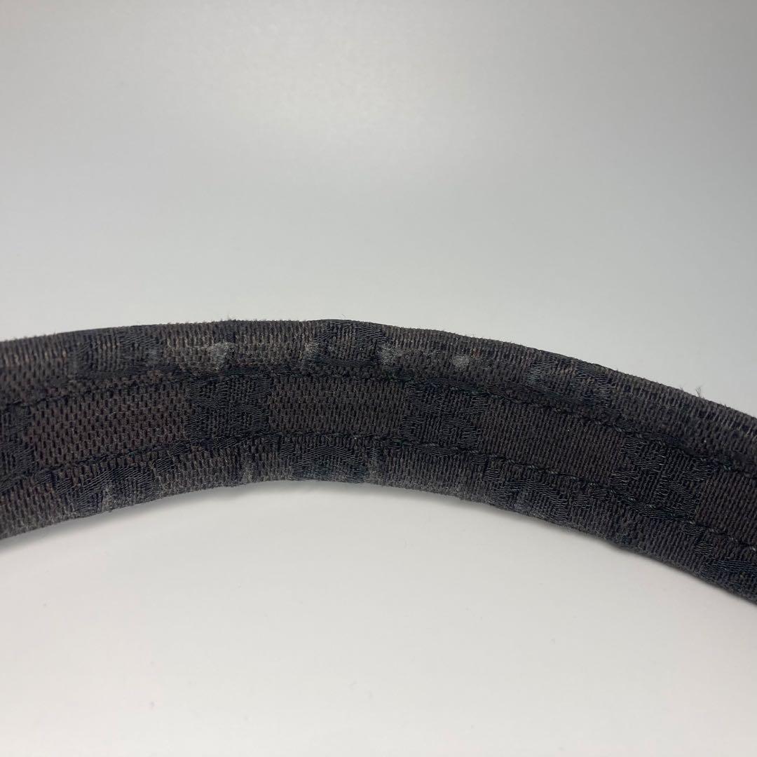 GUCCI グッチ　ワンショルダーバッグ　GGキャンバス　ハンドバッグ　黒