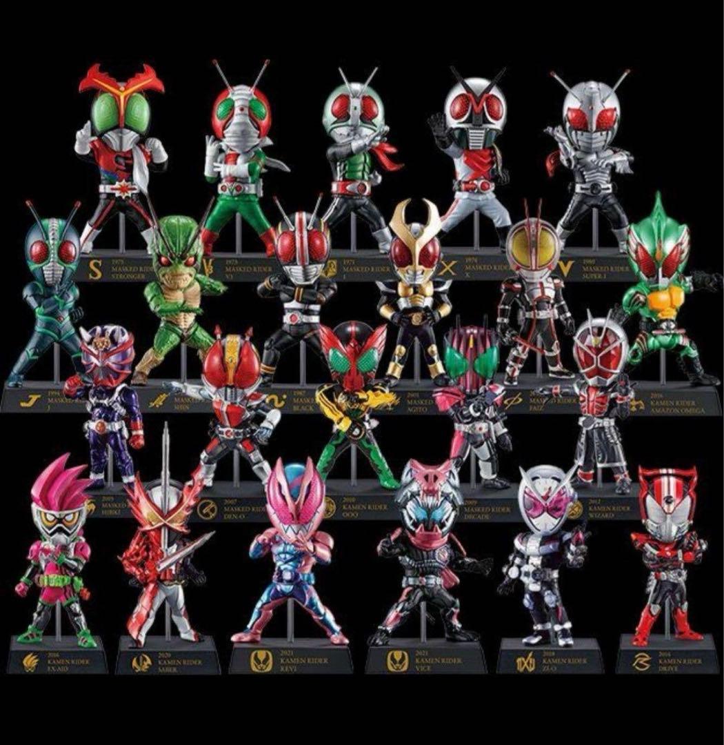 E賞ディフォルメクス 全22種コンプ】一番くじ 仮面ライダー vol.1