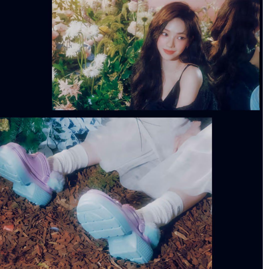 aespa × crocs クロックス コラボ 新品タグ付き 24cm エスパ