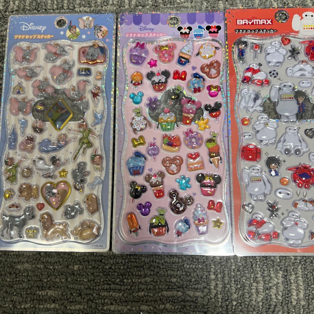 ディズニープチドロップシール5枚セット⭐︎カーズ⭐︎トイストーリー