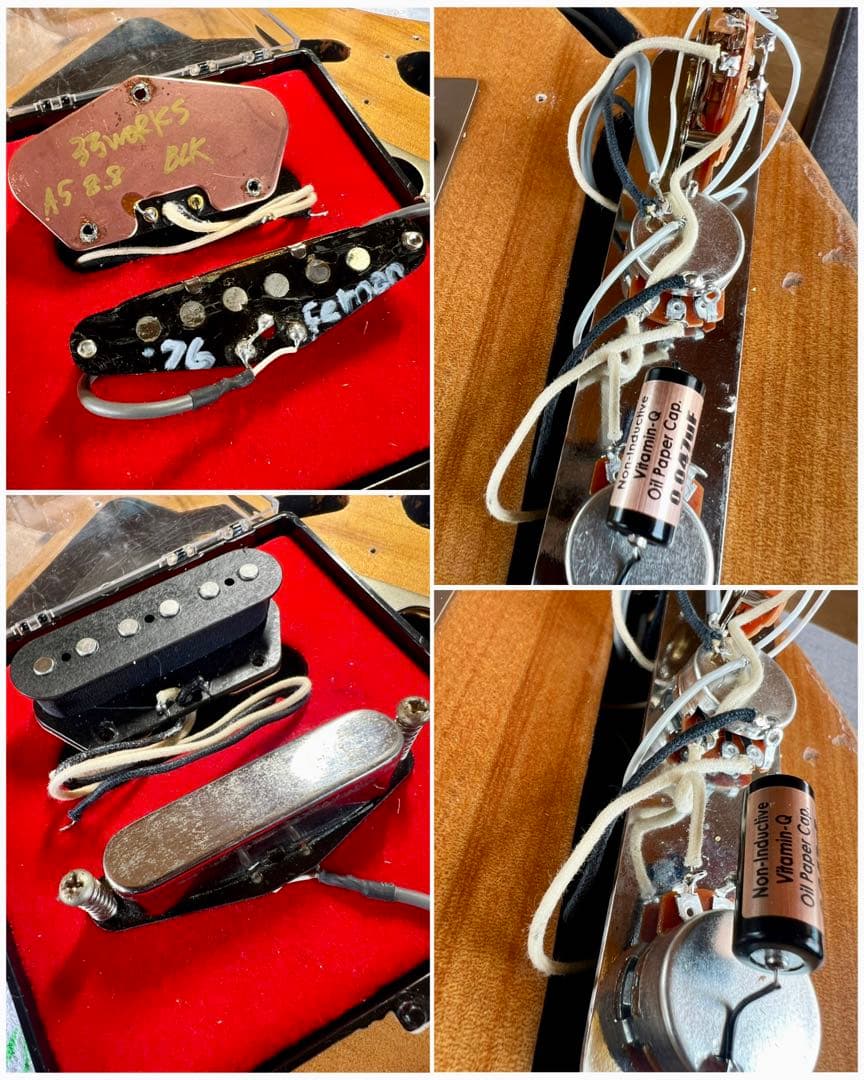 ハードレリックテレキャスタータイプ/フローティングトレモロ×アルニコ