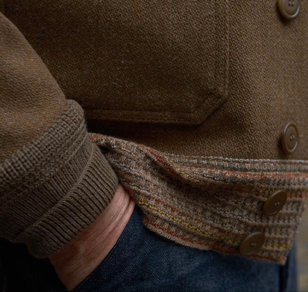 寅*ん様 Lサイズ！新品未使用 リアルマッコイズ cccジャケット ウール