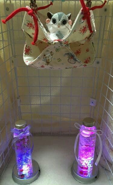 モモンガハウス(うさぎ花柄)Ver.2 春(夏)秋仕様 1900円