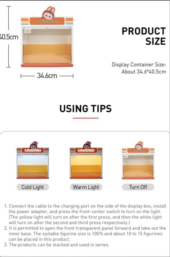 THE MONSTERS Wackymart ラブブ コンテナ ケース