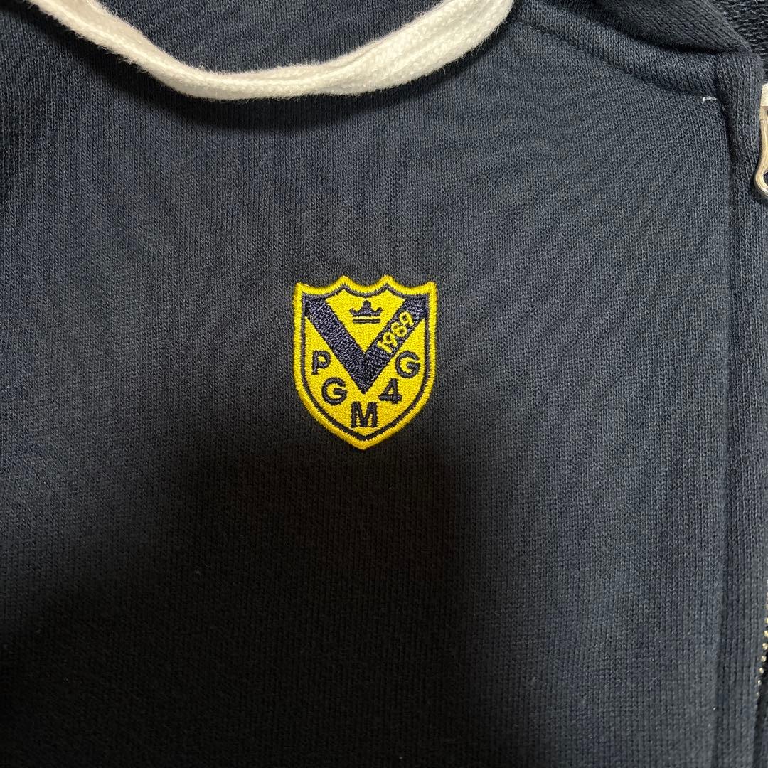 パーリーゲイツ★綿50%混★ストレッチダブルジップ【レディース サイズ0（S）】