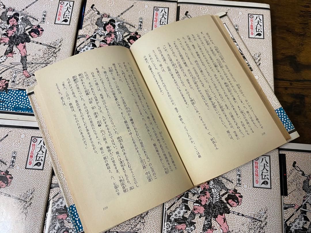 希少品 八犬伝1〜8巻 滝沢馬琴 山田野理夫訳 8冊 全巻