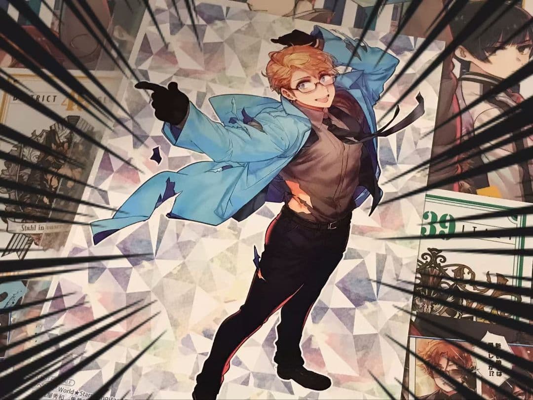 ヘタリア ワールドスターズギャングスタ 1巻+特典3種付き＋ポスト