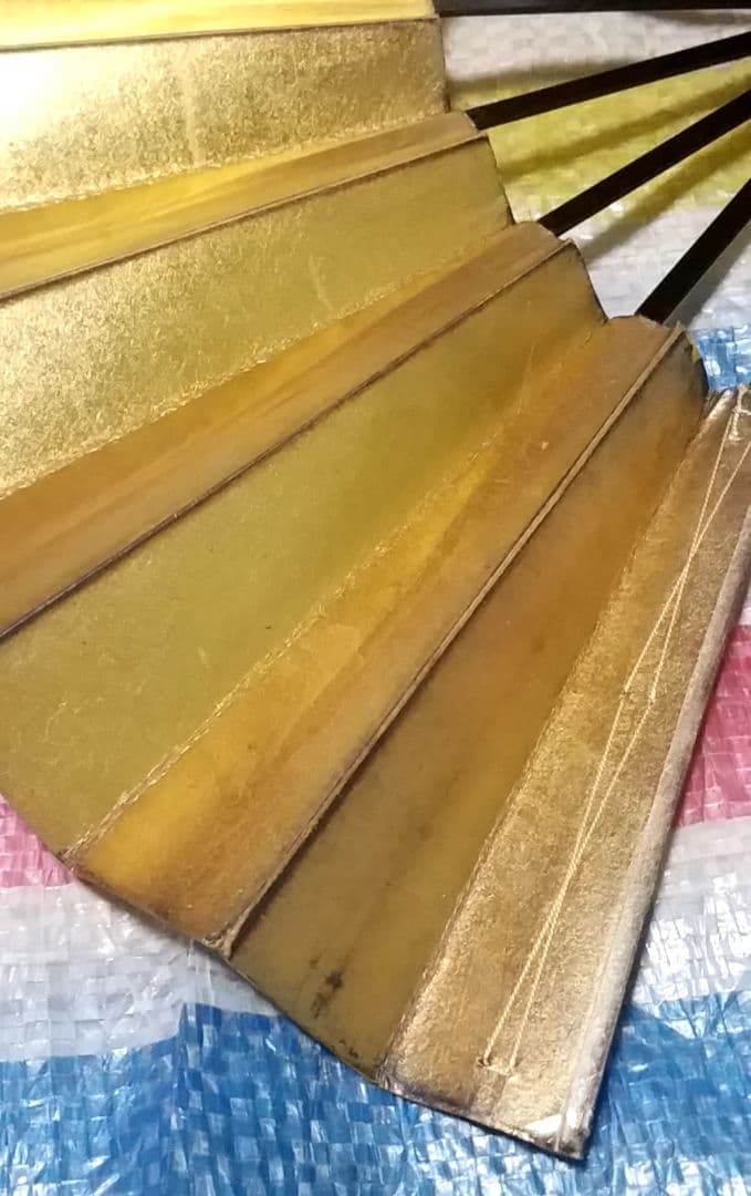 骨董品 扇子 豊臣秀吉 拝領 金箔扇子 - メルカリ