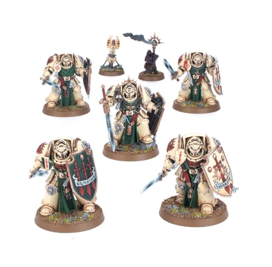 【限定品】ウォーハンマー40K ダークエンジェルバトルセット、廃盤された希少品