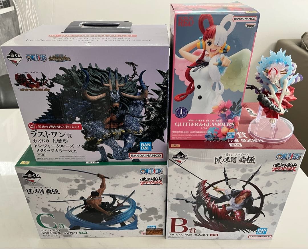 ワンピース ONE PIECE 一番くじ＆プライズフィギュア5点まとめ売り