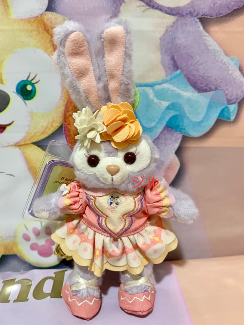 香港ディズニーステラルーぬいぐるみ2022春シーズン刺繍版