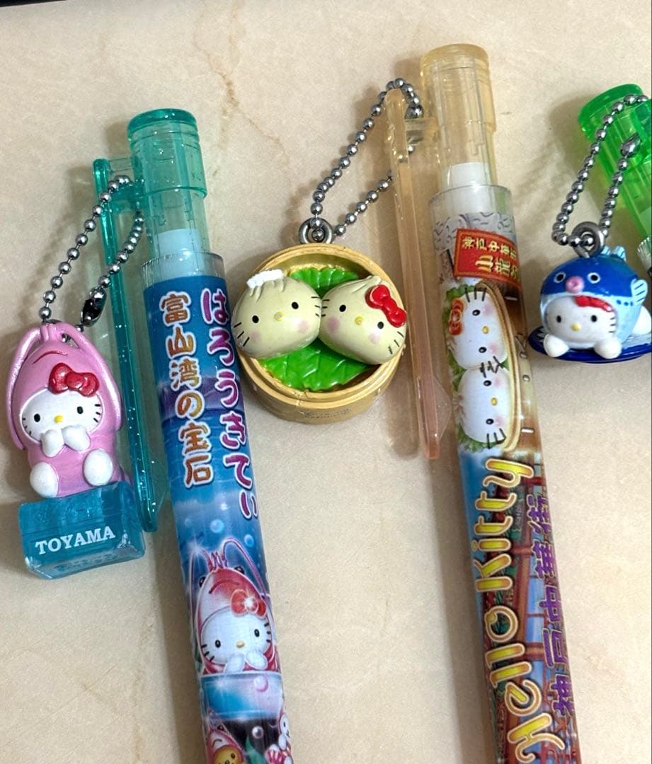 ご当地限定キティシャープペンシル　26本セット