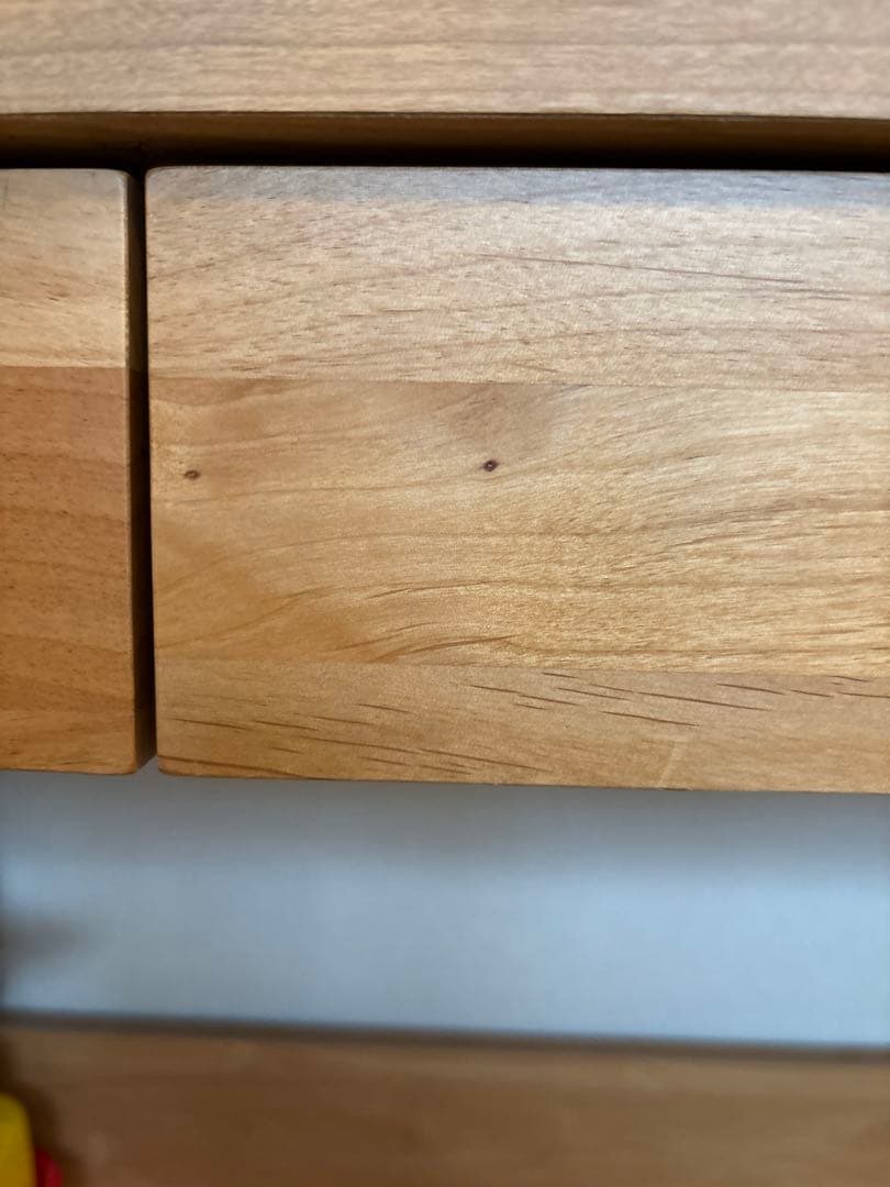 ベルメゾン⭐︎堀田木工所⭐︎アルダー材⭐︎引出し付長机170cm