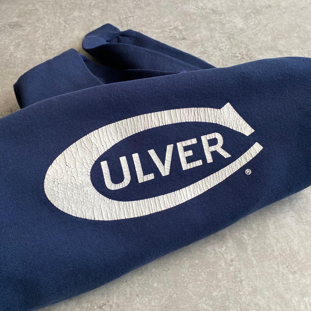 90s ラッセル CULVER パーカー USA製 ネイビー 紺 L