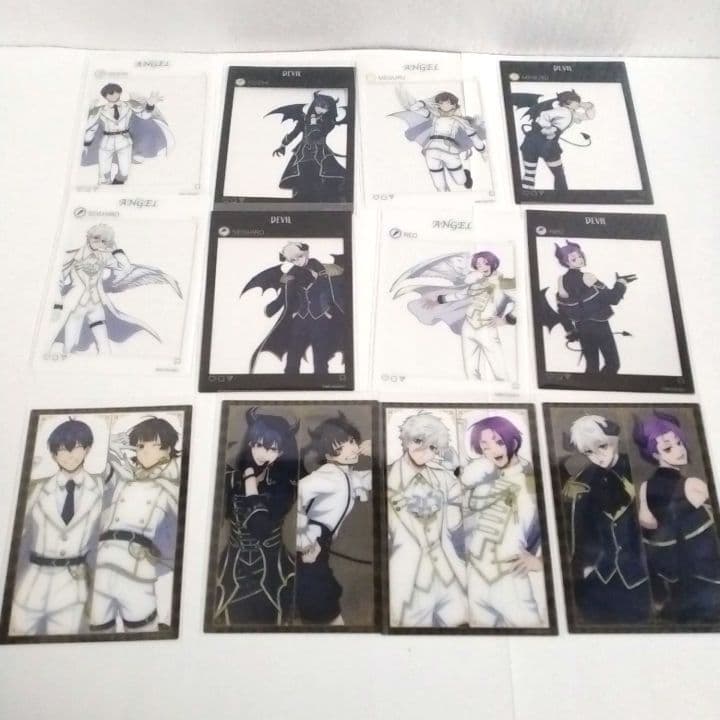 ブルーロックfavoteriAクリアカードシート全20種ファボテリア天使と悪魔
