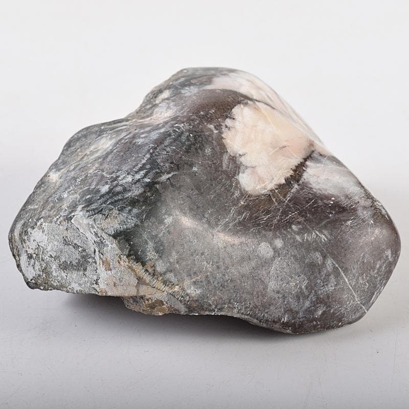 天然石 鑑賞石 菊花石 置物 重さ約587g V R8604