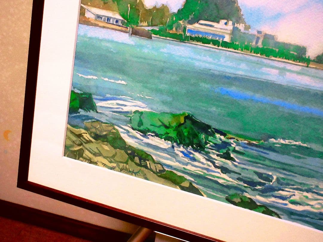 観音崎から(額縁付き)